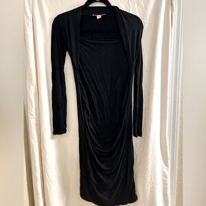 Envie de Fraise Maternity Dress (black)
